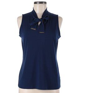 Michael Michael Kors Sleeveless Navy Blue Blouse